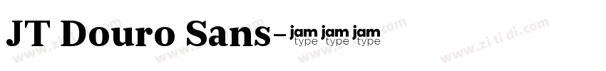 JT Douro Sans字体转换